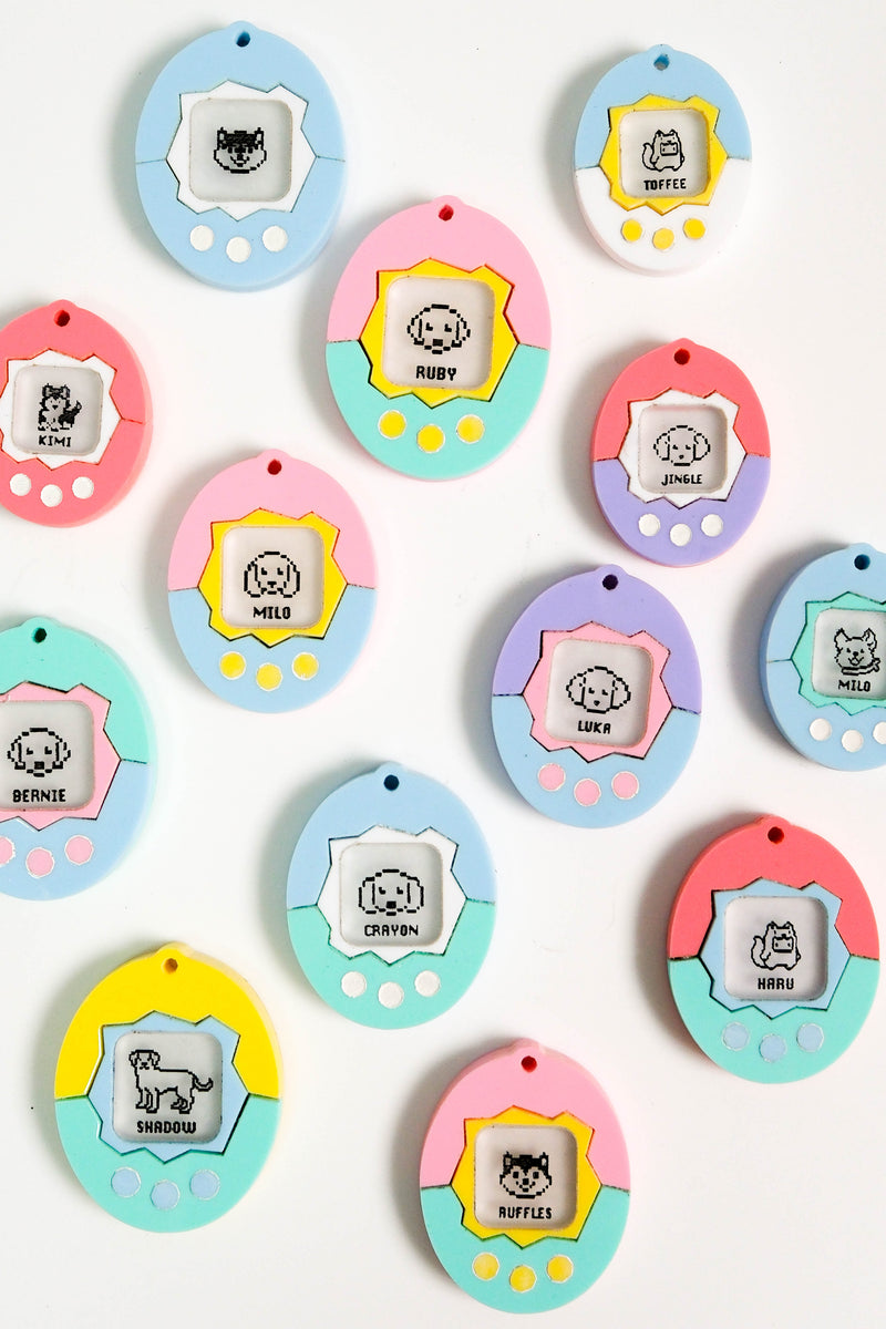 Tamagotchi Pet Tag (Duo)